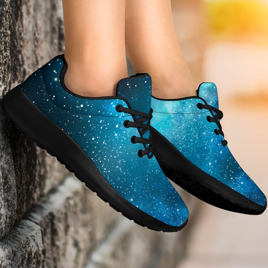 Blue Sky Universe Galaxy Space Print Sport Shoes GearFrost