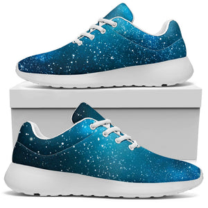 Blue Sky Universe Galaxy Space Print Sport Shoes GearFrost