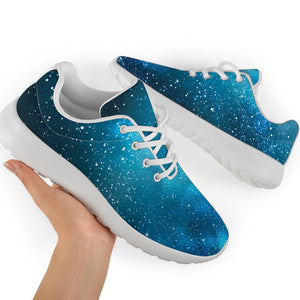 Blue Sky Universe Galaxy Space Print Sport Shoes GearFrost