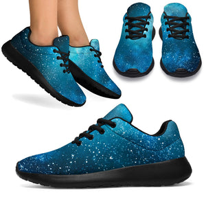 Blue Sky Universe Galaxy Space Print Sport Shoes GearFrost