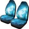 Blue Sky Universe Galaxy Space Print Universal Fit Car Seat Covers