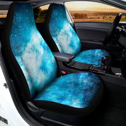 Blue Sky Universe Galaxy Space Print Universal Fit Car Seat Covers