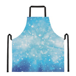 Blue Sparkle Light Print Apron