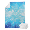 Blue Sparkle Light Print Blanket