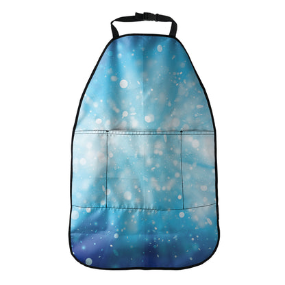 Blue Sparkle Light Print Car Seat Organizers