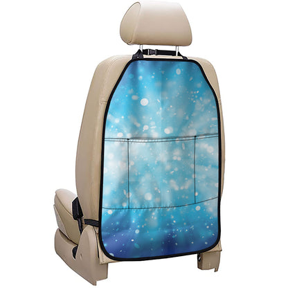 Blue Sparkle Light Print Car Seat Organizers