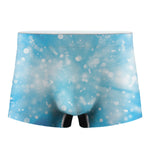 Blue Sparkle Light Print Men's Boxer Briefs
