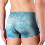Blue Sparkle Light Print Men's Boxer Briefs