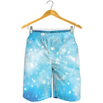 Blue Sparkle Light Print Men's Shorts
