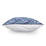 Blue Spring Butterfly Pattern Print Pillow Cover