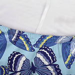 Blue Spring Butterfly Pattern Print Sofa Cover