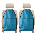 Blue Stethoscope Pattern Print Car Seat Organizers