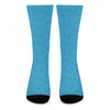 Blue Stethoscope Pattern Print Crew Socks