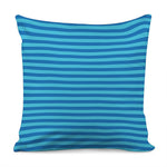 Blue Striped Pattern Print Pillow Cover