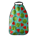 Blue Summer Watermelon Pattern Print Car Seat Organizers