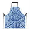 Blue Tie Dye Print Apron