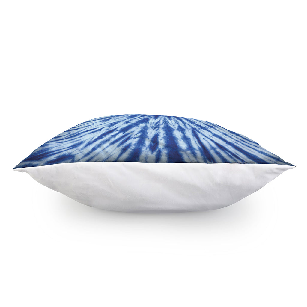 Blue Tie Dye Print Pillow Cover
