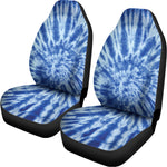 Blue Tie Dye Print Universal Fit Car Seat Covers