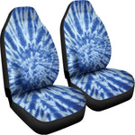 Blue Tie Dye Print Universal Fit Car Seat Covers