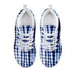 Blue Tie Dye Shibori Print White Sneakers