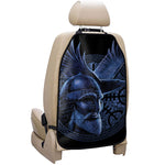 Blue Viking God Odin And Crow Print Car Seat Organizers