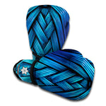 Blue Viking Norse God Odin Print Boxing Gloves
