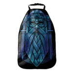 Blue Viking Norse God Odin Print Car Seat Organizers