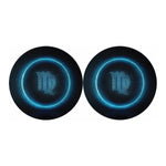 Blue Virgo Zodiac Sign Print Car Coasters