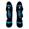 Blue Virgo Zodiac Sign Print Muay Thai Shin Guards