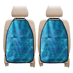 Blue Water Surface Print Car Seat Organizers