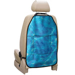 Blue Water Surface Print Car Seat Organizers