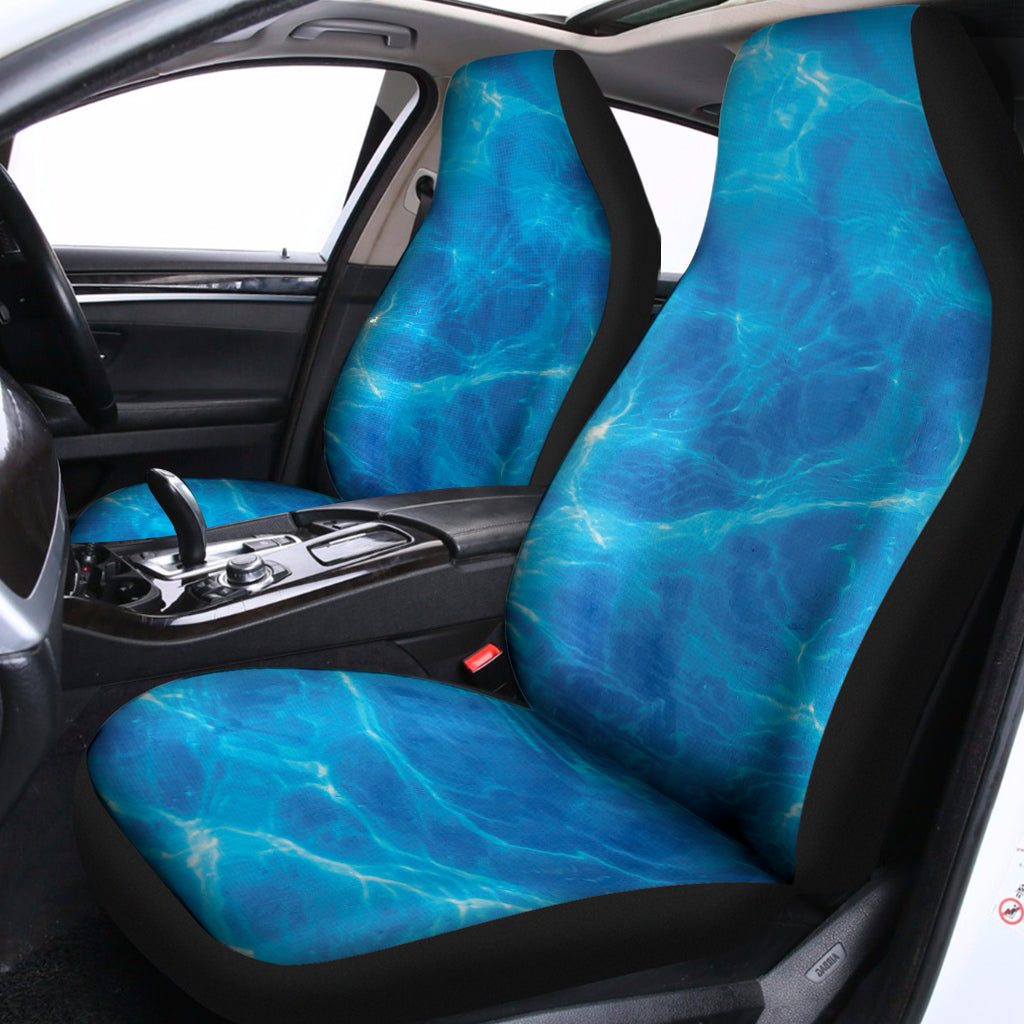 Blue Water Surface Print Universal Fit Car Seat Covers