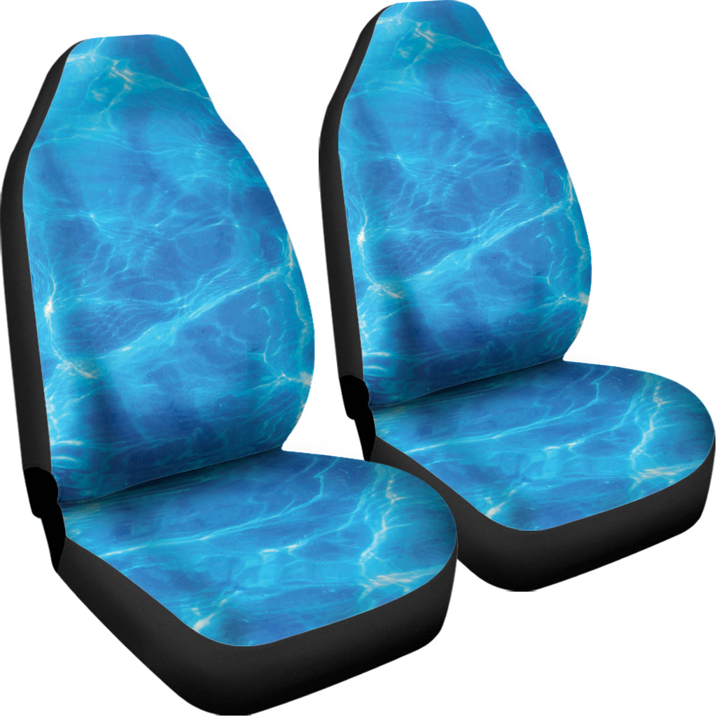 Blue Water Surface Print Universal Fit Car Seat Covers