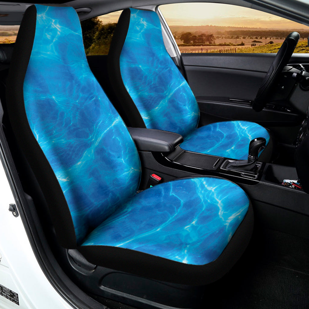 Blue Water Surface Print Universal Fit Car Seat Covers