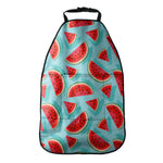 Blue Watermelon Pieces Pattern Print Car Seat Organizers