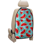 Blue Watermelon Pieces Pattern Print Car Seat Organizers