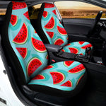 Blue Watermelon Pieces Pattern Print Universal Fit Car Seat Covers