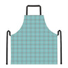 Blue White And Red Tattersall Print Apron