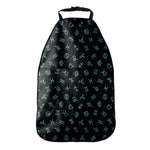 Blue Zodiac Symbols Pattern Print Car Seat Organizers