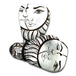 Bohemian Celestial Sun And Moon Print Boxing Gloves