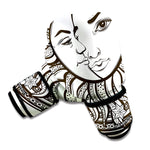 Bohemian Celestial Sun And Moon Print Boxing Gloves