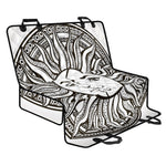 Bohemian Celestial Sun And Moon Print Pet Car Back Seat Cover
