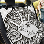 Bohemian Celestial Sun And Moon Print Pet Car Back Seat Cover