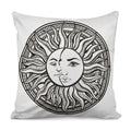 Bohemian Celestial Sun And Moon Print Pillow Cover