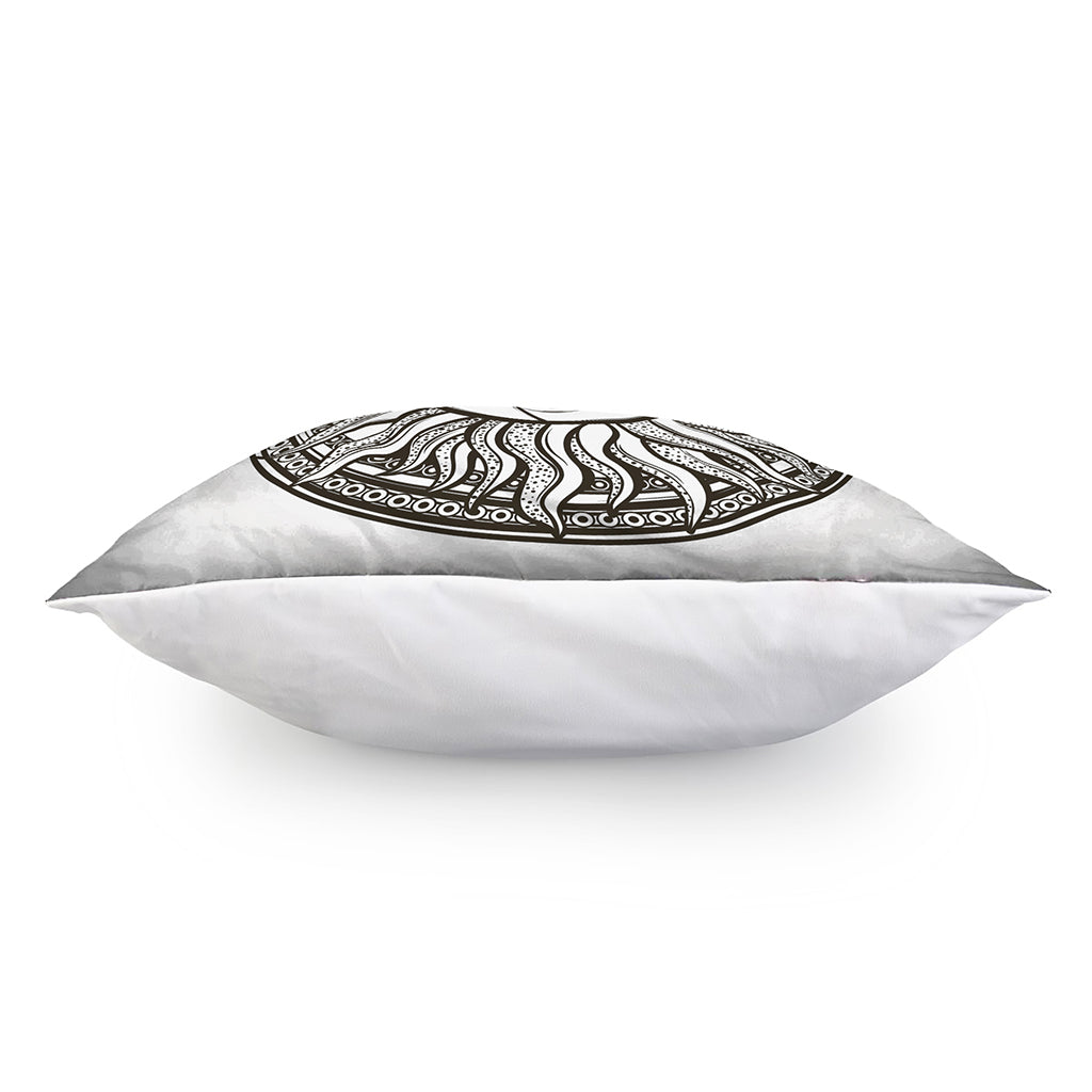 Bohemian Celestial Sun And Moon Print Pillow Cover