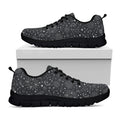 Bohemian Constellation Pattern Print Black Running Shoes