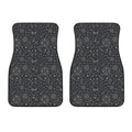 Bohemian Constellation Pattern Print Front Car Floor Mats