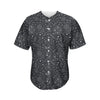 Bohemian Constellation Pattern Print Men's Baseball Jersey