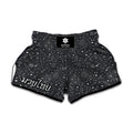 Bohemian Constellation Pattern Print Muay Thai Boxing Shorts