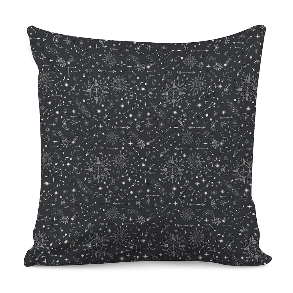 Bohemian Constellation Pattern Print Pillow Cover